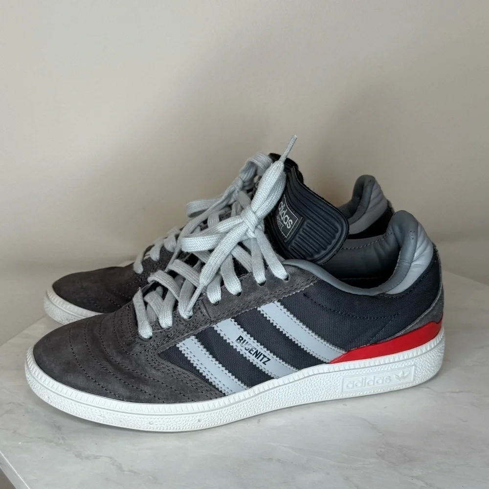 🔥Adidas Busenitz Gray Sneakers Women’s Sz 6🔥 - Picture 1 of 5